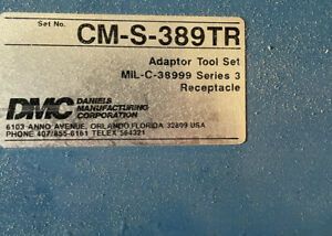DMC Adaptor Tool Set Adaptor Tool Set Aluminum Daniels Manufacturing CM-S-389TR