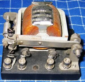 Vintage Struthers Dunn CXB51 Sensitive Relay 1mA Coil 110VAC SPDT Contacts
