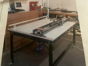 Carlson Design X-Y Plotter/Cutter CTx-72, 6&#039; x 8&#039; Vacuum Table