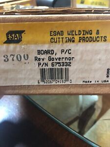Esab 675332 P/C Rev Governor Board