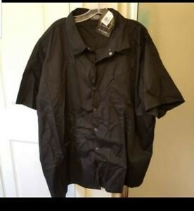 New Black Chef&#039;s Coat Size 4XL