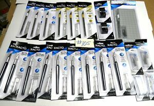 LOT OF (25 ) X-ACTO 15-X3690, 4-XZ3601, 6-X211,  ONLY $39