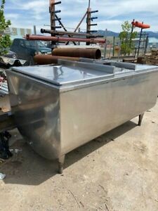 Sunset Electric 500 Gallon  Jacketed Bulk Milk Stainless Steel Tank with Mixer