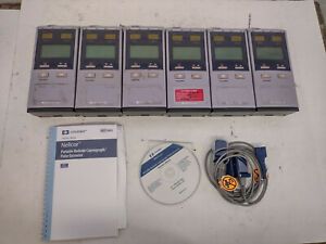 LOT (6) Nellcor Microstream N-85 Capnograph *POWERS ON FOR PARTS/REPAIR (P1.c