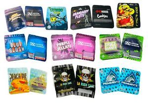 * NEW* Foil Lined Resealable Mylar Storage Packaging 5x4inch