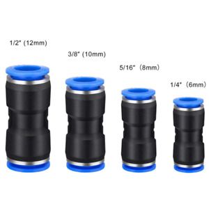 40x Straight Connectors Pneumatic Connect Fittings Air Line 6/8/10/12mm