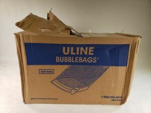 Case Of 900 Uline S-14758 White Self Seal Bubble Bags 3 x 5&#034;