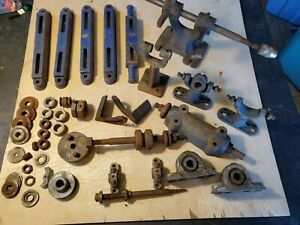 Vintage Walker Turner Driver Line Lathe Parts Lot Plus Extras Hardware!