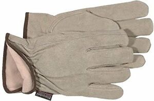 Boss Gloves 7179M Boss Therm Insulated Split Cowhide Leather Driver, Medium