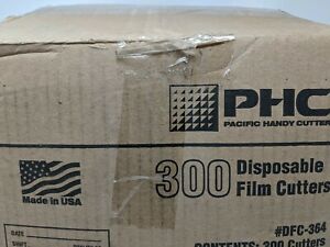 Case Of 300 PHC Disposable Film Cutters