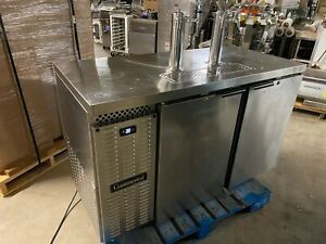 2015 Continental KC59-SS Stainless Steel Commercial Direct Draw 2 Dr Keg Cooler