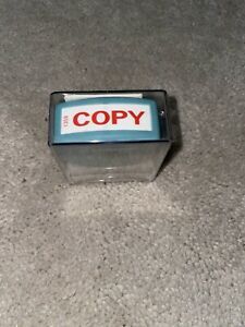 Xstamper 1359 COPY Stamp, Red Pre-inked Stamp