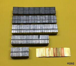 Howard Personalizer Machine - 36pt. Spacers 7-Sizes - Hot Foil Stamping Machine