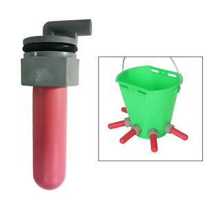 Goats Sheep Calf Farm Milking Bottle Teats Mouth Bucket Rubber Nipples