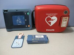 Philips Heartstart FRx AED Bundle: Pedi Key, Case, Tested/Good Battery