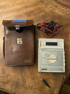 Schlumberger 6000 Volt Meter