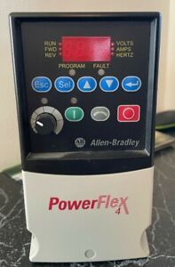 Allen Bradley Powerflex 4 22A-D2P3N104 1.0  HP   AC Drive