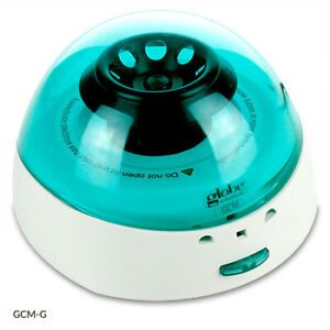 GLOBE SCIENTIFIC GCM-G-EU Centrifuge,Mini,8-Place,240v/50Hz,Green