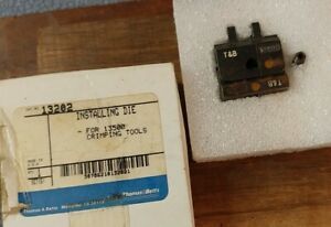 T&amp;B 13202 Installing Die  for 13500 crimping tools NOS