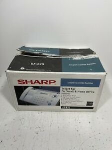Sharp Plain Paper Inkjet Fax Machine UX-B20 NEW Open Box No Loading Tray