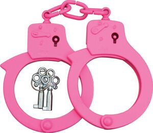 Fury FY15909 Handcuffs Pink steel construction Locking two keys