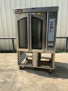 Baxter Hobart Electric mini rack oven steam injected stand bakery bread OV310E A