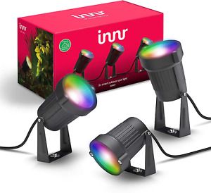 Innr Zigbee Smart Color Outdoor Spot Light, Works with Philips Hue, Alexa, Hey G