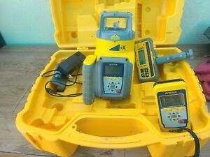 Spectra Precision GL612N Rotary Grade Laser Level W/ Remote Control, Receiver