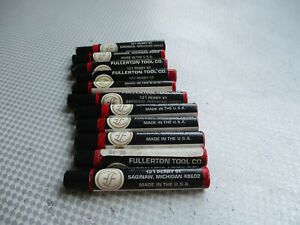LOT OF 11Fullerton Tool  Made in USA DRILL BITS 7 1.9MM AND 4 .0730 90&#039;S TUBE