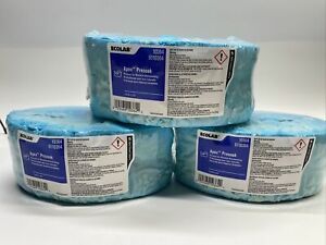 3 Blocks 4lb Each Ecolab Apex Presoak 6110364 Machine Warewashing Dish Washing
