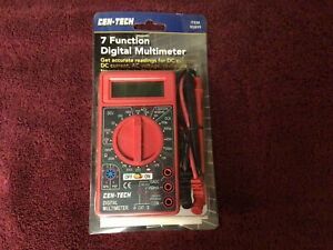 Cen-Tech 7 Function Digital Multimeter - NEW