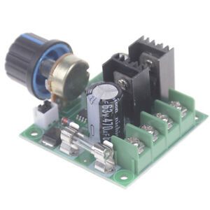 DC 12-40V 10A PWM Motor Speed Control Switch Controller Volt Regulator Di  CL