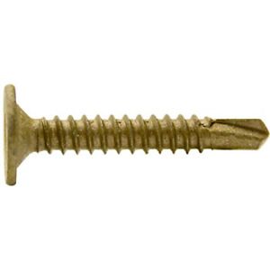SELF Drilling Wafer Head Screw #10-16 X 1-1/4&#034; Wood to Metal - Self Tapping TEK