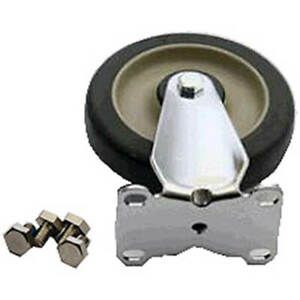 5&#034; FIXED CASTER W/ BOLTS FOR CADDIES, CARRIERS, CAMDOLLIES, CAMCARTS AND ES