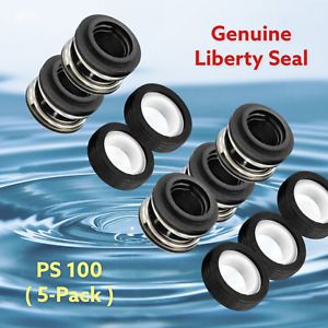 (5-PACK). Liberty Seals  PS-100 Pool Spa &amp; Pump Motor Shaft Seal 5/8&#034;