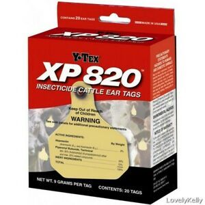 XP 820 INSECTICIDE TAG 20CT