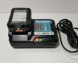 MAKITA BL1021B 12V MAX Li-Ion 2.0 Amp Battery Pack &amp; DC10WD Charger