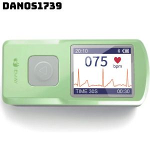 EMAY Wireless EKG Monitor | Records ECG &amp; Heart Rate for Personal Use