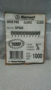Ramset Drivepins SP58X