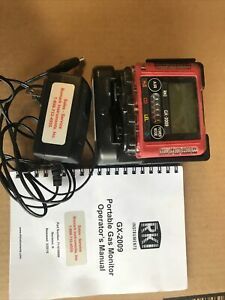 RKI GX-2009 - FOUR GAS MONITOR DETECTOR - O2/LEL/H2S/CO W/ Charger