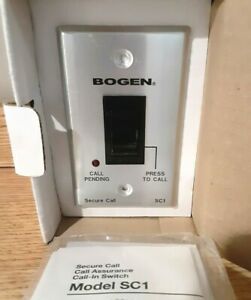 Bogen Communications SC1 Quantum IP Secure Call Assurance Rocker Switch button