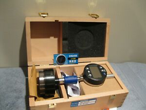 DIATEST AKT 60-5-DI EXTERNAL TAPER GAGE 40MM-51MM W/DIGITAL INDICATOR IN CASE