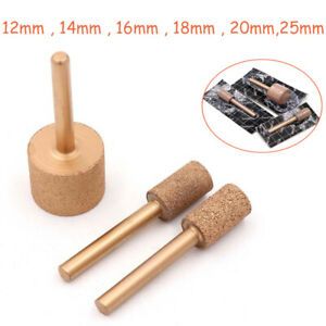 12mm-25mm Brazing Diamond Burr Dremel Grinding Polish Bit 6mm Shank Coarse/Fine