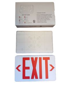 Tomas &amp; Betts Emergi-Lite ELXN400RN- AD LED Plastic Exit Sign Spad 12/277V Red