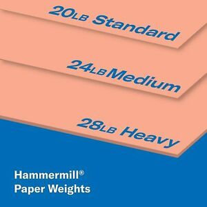 Colored Paper, 24 lb Salmon Printer Paper