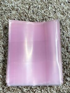 4” x 5” Pink/Clear 4 Mil Poly Bags Pack of 100