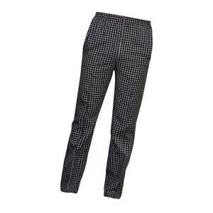 Chef Baggy Pants, Chef Uniform, Cook, Culinary Appare Black plaid 5XL