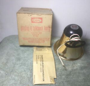 VINTAGE FANON/COURIER PAGING AND TALKBACK HORN MOD.PAS-15M