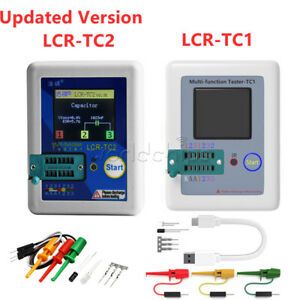 LCR-TC1 LCR-TC2 Transistor Tester TFT Diode Triode Capacitance Meter ESR