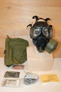 Gas Mask Full Face Respirator Size Small With Extras